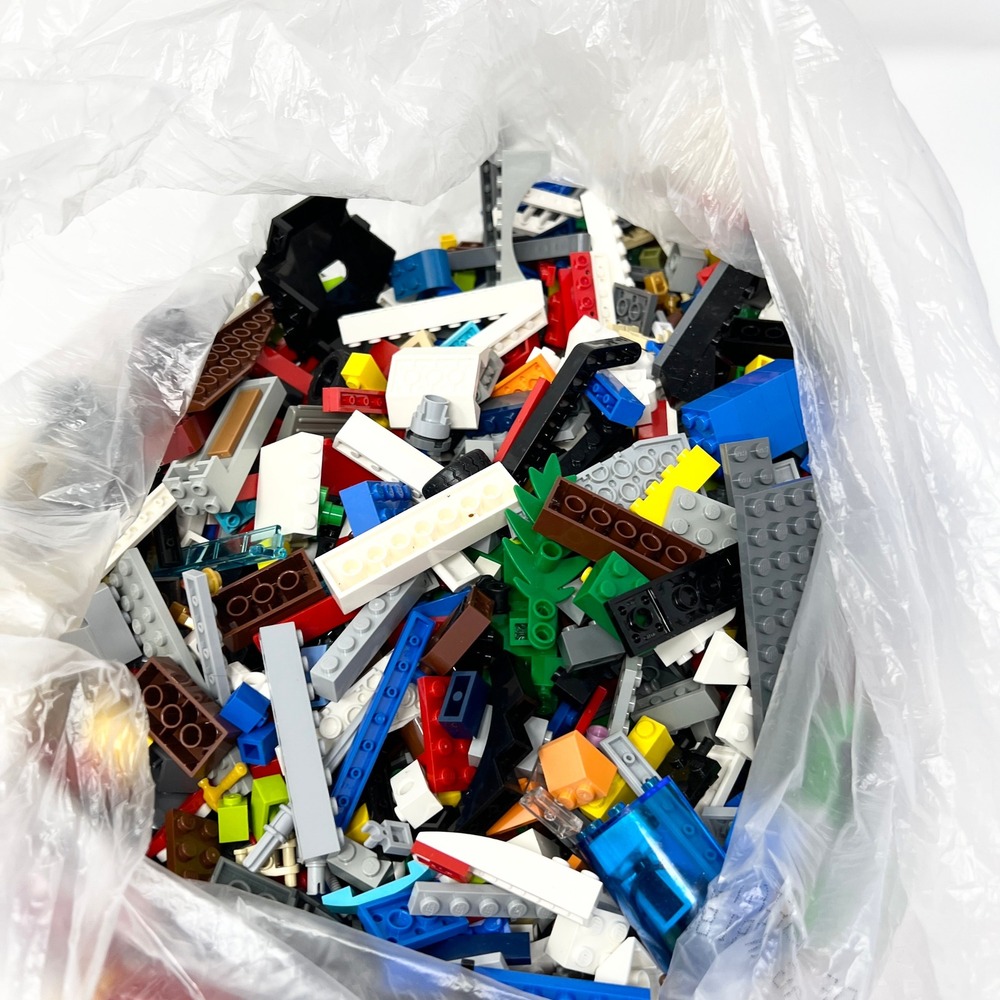 LEGO Bulk Mixed Bricks Plates 5lb Assorted Colors Specialty Parts Lot - Picture 7 of 8